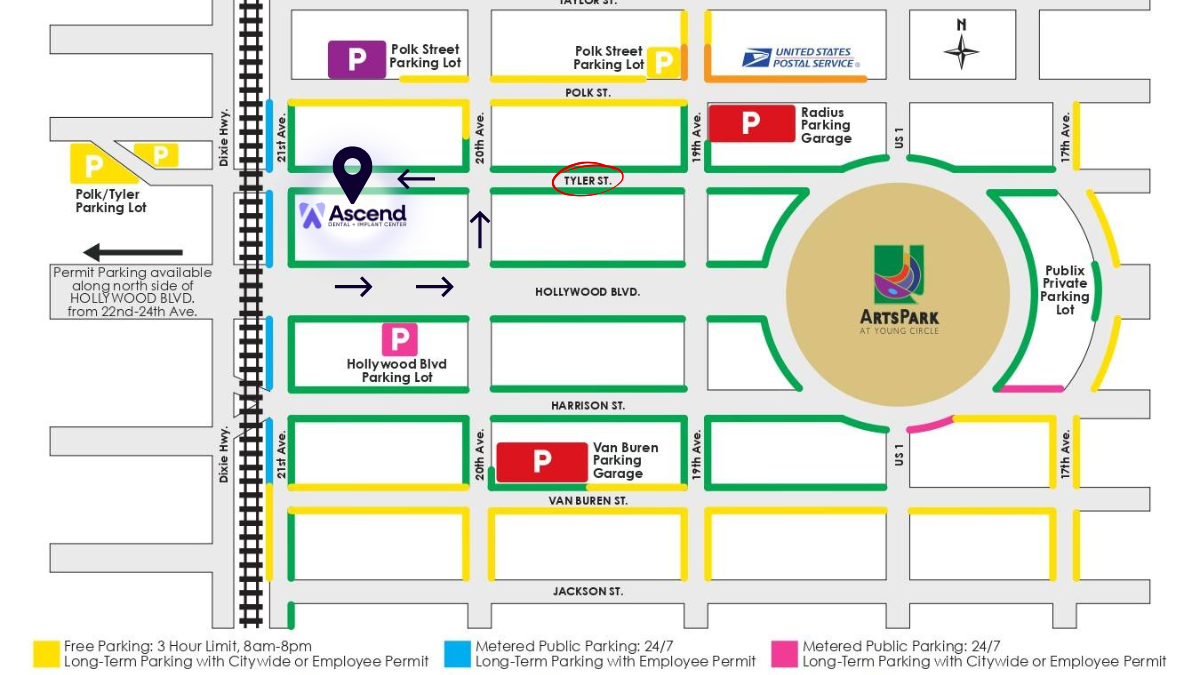 How to Reach Our Office Entrance & Parking